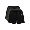 Kit 6 Bermudas DryFit Premium Performance, Secagem rápida, Bolso com Zíper e Ajuste Anatômico