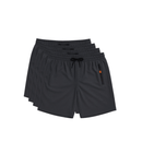 Kit 6 Bermudas DryFit Premium Performance, Secagem rápida, Bolso com Zíper e Ajuste Anatômico