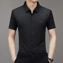[PAGUE 3 LEVE 5] Camisa Polo Vest em Malha de Seda Gelo e Viscose + BRINDES: 4 Cuecas Premium e 1 Relógio