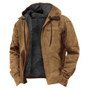 Jaqueta Masculina Para Inverno Fleece com Capuz - (Promoção de Inverno 2025)