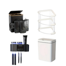 Kit LuxClean Completo – Organização Premium, Higiene Inteligente e Sofisticação para o Seu Banheiro