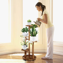 [LEVE 2 PAGUE 1] Suporte Botânica de Madeira Teca - 100% O Cantinho das Plantas + BRINDE: Kit de Vasos Decorativos