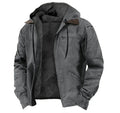 Jaqueta Masculina Para Inverno Fleece com Capuz - (Promoção de Inverno 2025)