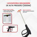 Lavadora de Alta Pressão Balmann + BRINDES: Kit de Engates e Limpeza Profissional