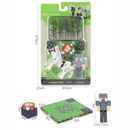 Blocos Magnéticos Colecionáveis Infantil estilo Minecraft – Conjunto de Montagem Educativo