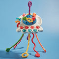 Brinquedo Montessori Ovni Sensorial 3 em 1 100% Seguro