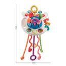 Brinquedo Montessori Ovni Sensorial 3 em 1 100% Seguro