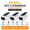 Câmera de Segurança Externa IP Wifi HD com Energia solar
