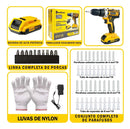 Parafusadeira e Furadeira Premium 26V + 2 Bateria de Brinde