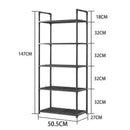 Estante Multiuso Premium 5 ou 6 Camadas – Organizador Moderno