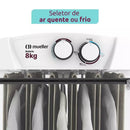 Secadora de Roupa 8 kg com timer ar quente e frio + Omo Lava Roupas de Brinde
